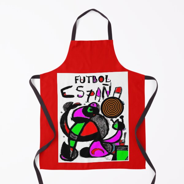 Item preview, SOCCER : Futbol Espana Advertising Abstract Football Print designed and sold by posterbobs.