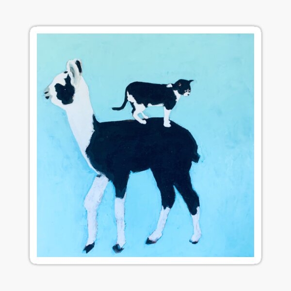 Bad Bettyllama Sticker
