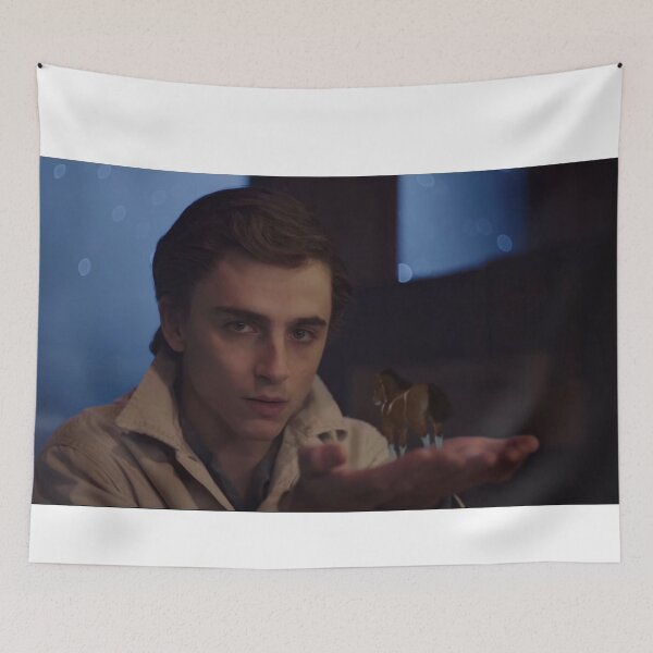 Item preview, "Tiny Horse" with Timothée Chalamet designed and sold by Tittering.