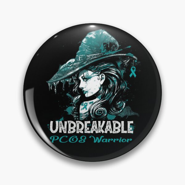 Item preview, Halloween PCOS Warrior Unbreakable designed and sold by tenjun16.