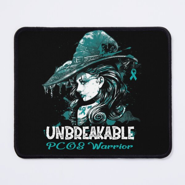 Item preview, Halloween PCOS Warrior Unbreakable designed and sold by tenjun16.