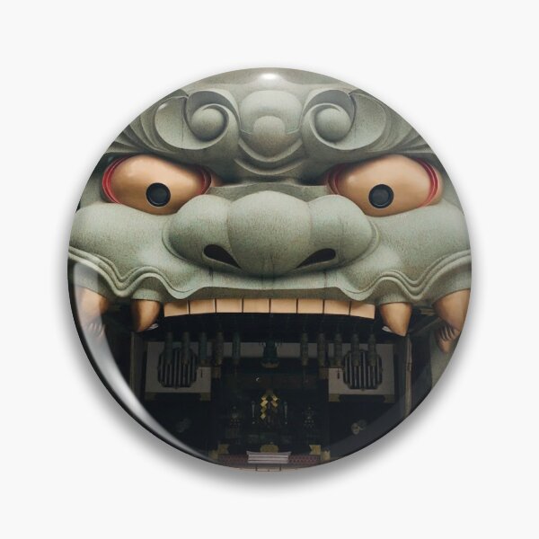 Item preview, Lion Head Temple in Osaka Japan designed and sold by MarksonPrints.