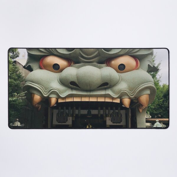 Item preview, Lion Head Temple in Osaka Japan designed and sold by MarksonPrints.