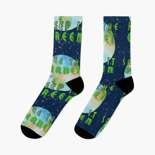 Item preview, Save the planet keep it green designed and sold by JAdotdotDesigns.