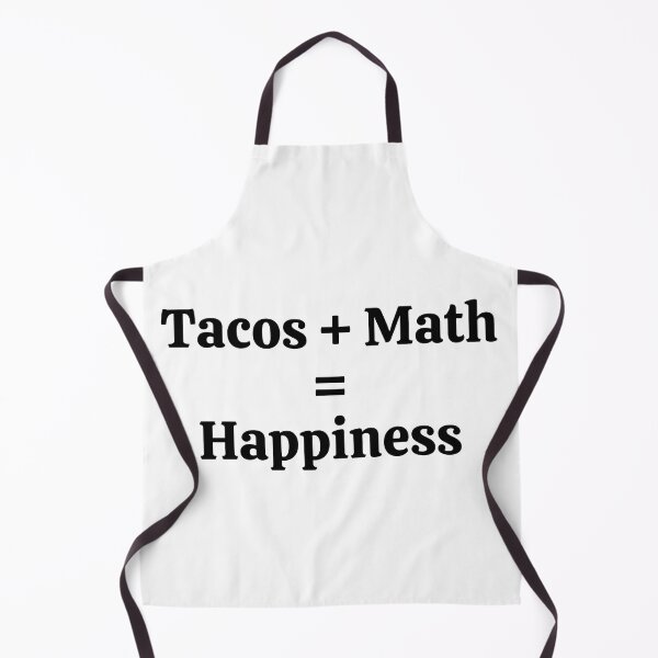 Item preview, Tacos + Math = Happiness - Funny Math  designed and sold by usaworld.