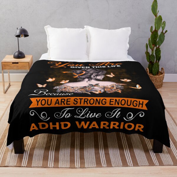 Item preview, You Are Strong Enough To Live It ADHD Warrior designed and sold by Kohend.