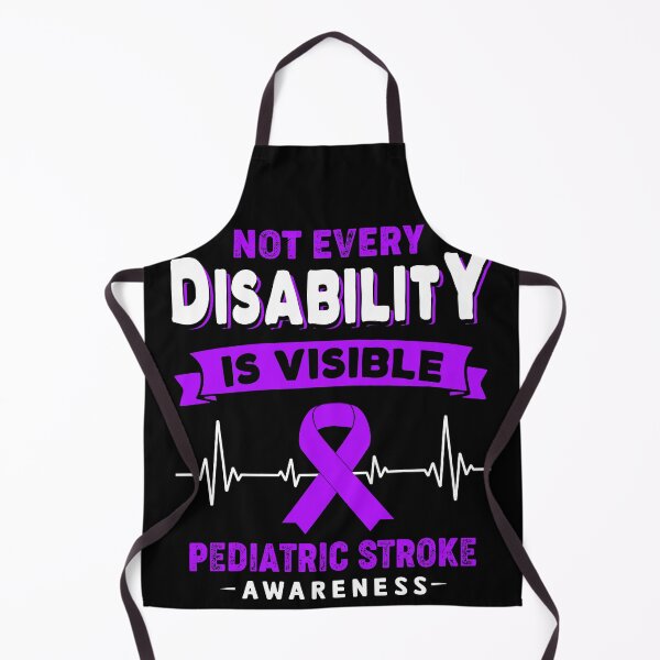 Item preview, Pediatric Stroke Awareness - Not Every Disability Is Visible designed and sold by RidnerStore.