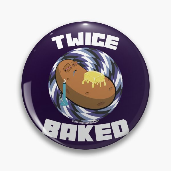 Item preview, Twice baked-Hand Drawn Cartoon Stoned Baked Potato  designed and sold by YomeHayin.