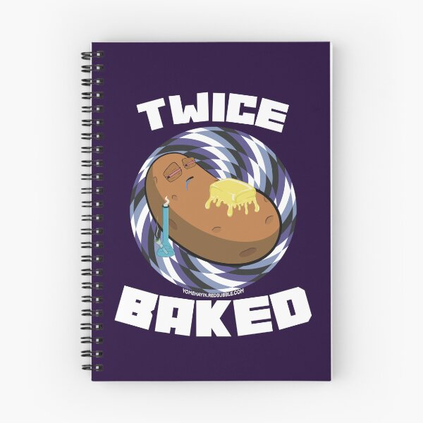 Item preview, Twice baked-Hand Drawn Cartoon Stoned Baked Potato  designed and sold by YomeHayin.