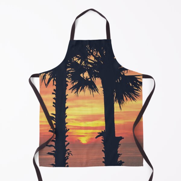 Item preview, palm trees, sunset designed and sold by cutecrazytshirt.