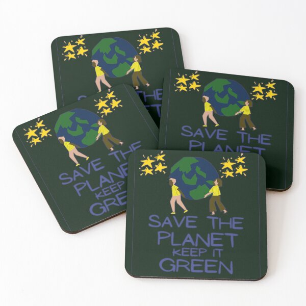 Item preview, Save the planet keep it green designed and sold by JAdotdotDesigns.