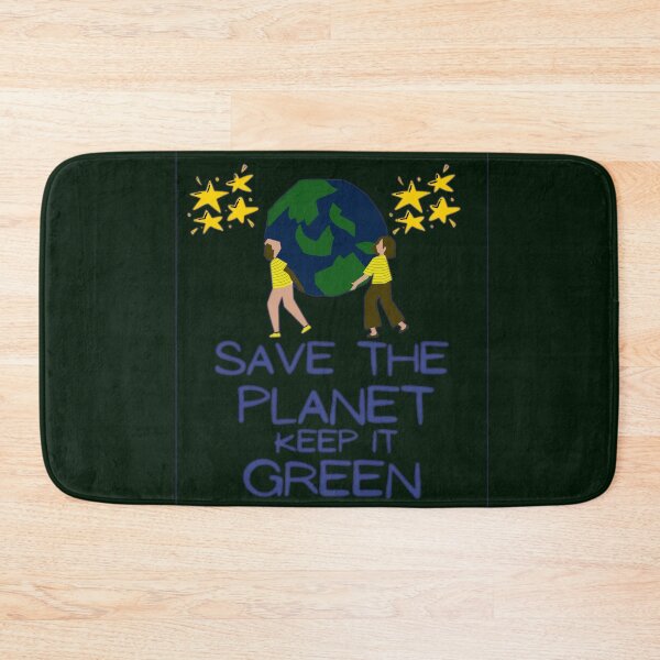 Item preview, Save the planet keep it green designed and sold by JAdotdotDesigns.