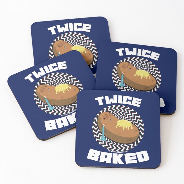 Item preview, Twice baked-Hand Drawn Cartoon Stoned Baked Potato  designed and sold by YomeHayin.