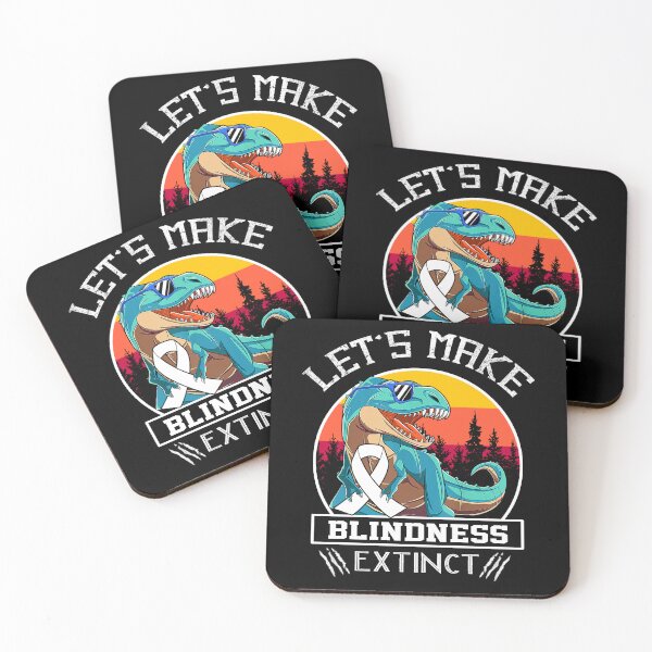 Item preview, Let's Make Blindness Extinct Dinosaur Men Women Kid designed and sold by Mnrshirley.