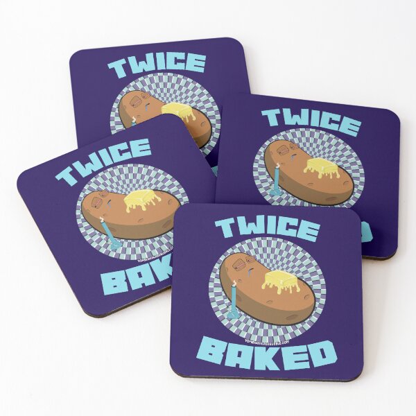 Item preview, Twice baked-Hand Drawn Cartoon Stoned Baked Potato  designed and sold by YomeHayin.