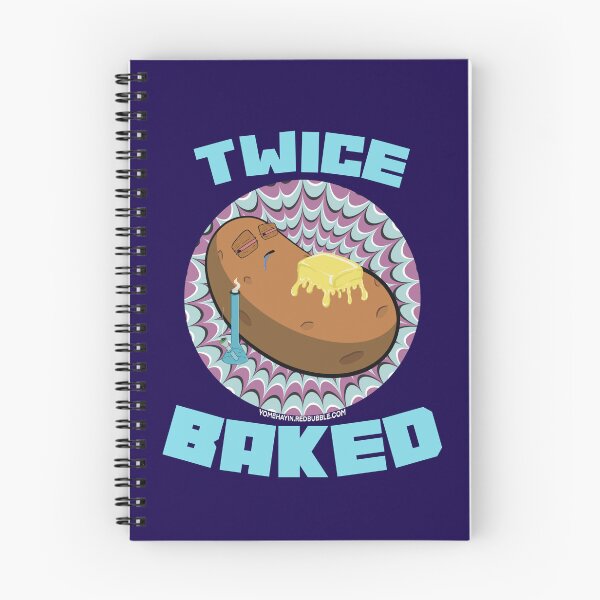 Item preview, Twice baked-Hand Drawn Cartoon Stoned Baked Potato  designed and sold by YomeHayin.