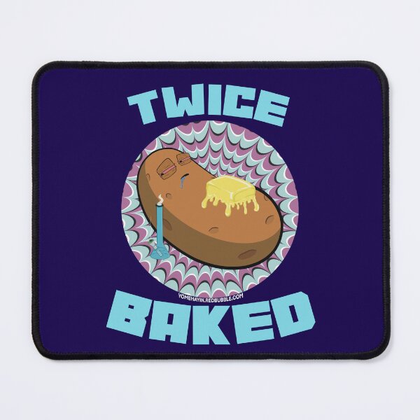 Item preview, Twice baked-Hand Drawn Cartoon Stoned Baked Potato  designed and sold by YomeHayin.