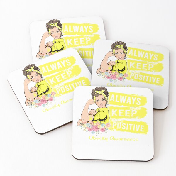 Item preview, Always Keep Positive Obesity Awareness designed and sold by Sabfit.