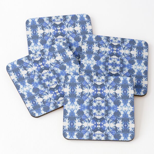 Item preview, Abstract Blue and White Painting designed and sold by Creative-Voyage.
