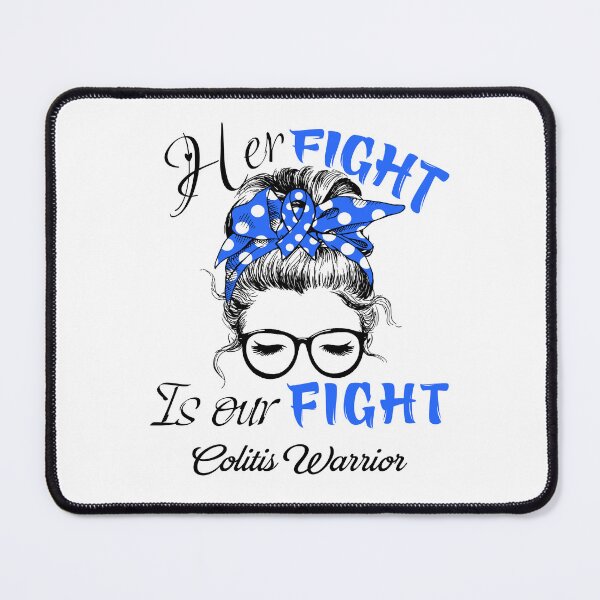 Item preview, Colitis Awareness - Her Fight is Our Fight - Support Colitis Gifts designed and sold by Aaron309.