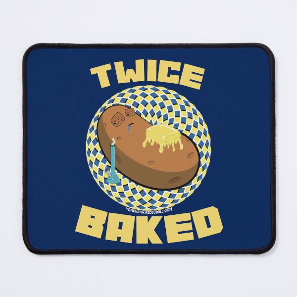 Item preview, Twice baked-Hand Drawn Cartoon Stoned Baked Potato  designed and sold by YomeHayin.