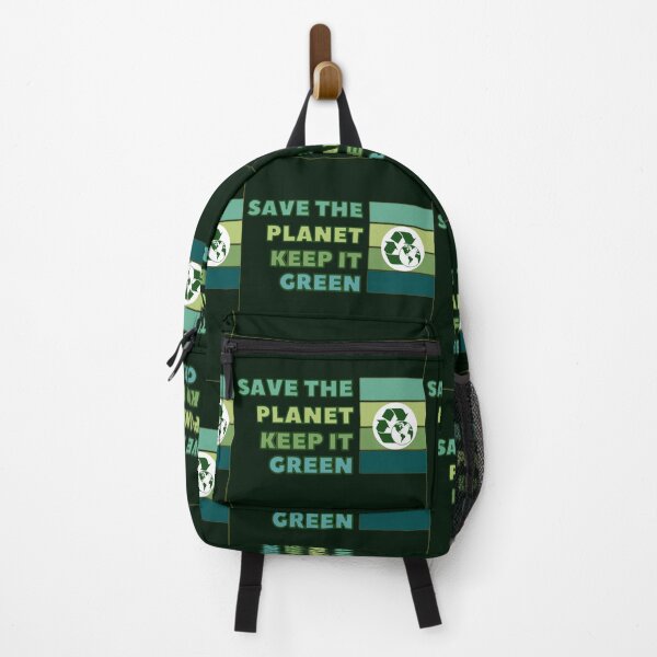 Item preview, Save the planet keep it green designed and sold by JAdotdotDesigns.