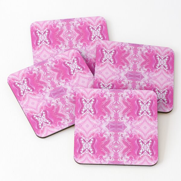 Item preview, Abstract Pink and White Painting designed and sold by Creative-Voyage.