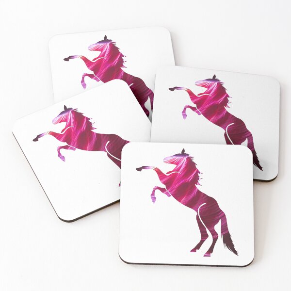 Item preview, Red horse art gallery designed and sold by The Love Quill.