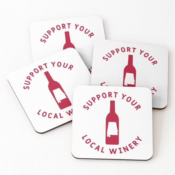 Item preview, Support Your Local Winery Alabama  designed and sold by fearcity.