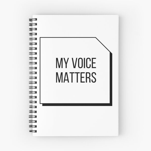 Item preview, MY VOICE MATTERS !   designed and sold by LaylaTheCurly.