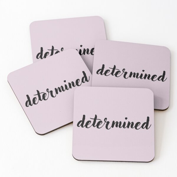 Item preview, Determined- Handwritten Word In Cursive designed and sold by HopefulFlower.