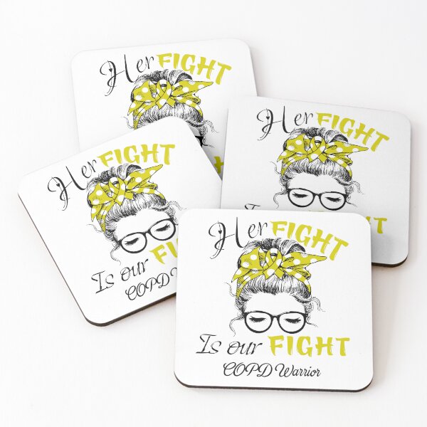 Item preview, COPD Awareness - Her Fight is Our Fight - Support COPD Gifts designed and sold by Aaron309.