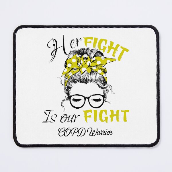 Item preview, COPD Awareness - Her Fight is Our Fight - Support COPD Gifts designed and sold by Aaron309.