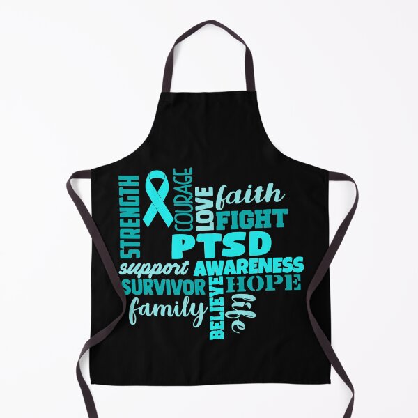 Item preview, PTSD Awareness - Strength Courage Faith Hope Love Fight Support Survivor Family Life Believe designed and sold by Hilten.