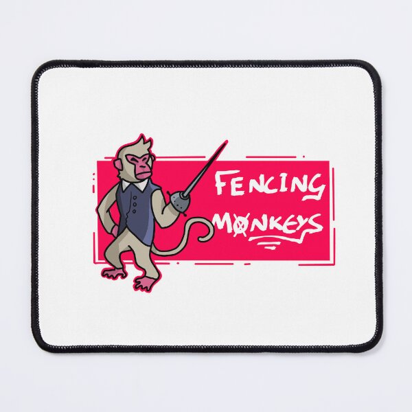 Item preview, Fencing Monkeys! designed and sold by Ranger Spinks.