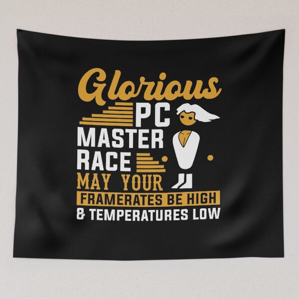 Item preview, PC Computer Master Race CPU Framerate High Gaming Gift Gamer designed and sold by Lenny Stahl.