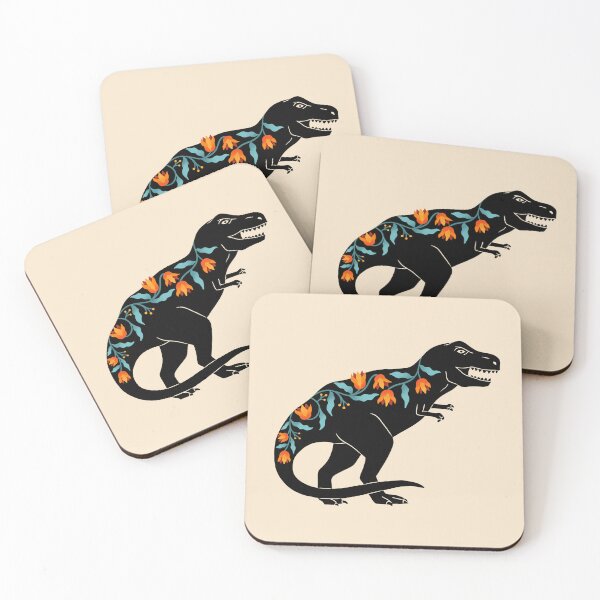 Item preview, Dinosaur Floral designed and sold by coffeeman.