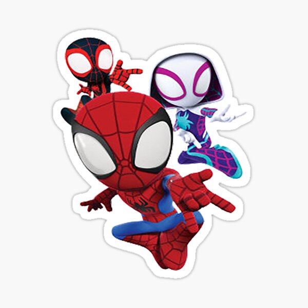 Spidey And His Amazing Friends 3D Wall Sticker Decal Home Decor
