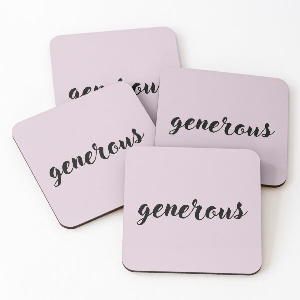 Item preview, Generous - Handwritten Word In Cursive designed and sold by HopefulFlower.