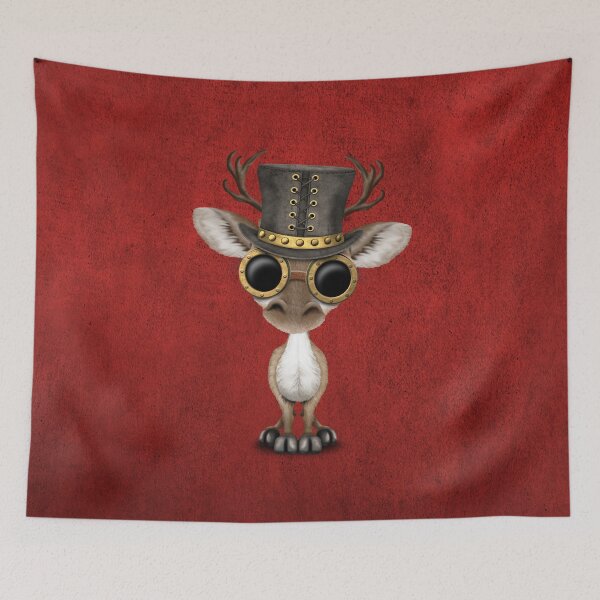 Item preview, Steampunk Baby Reindeer designed and sold by JeffBartels.