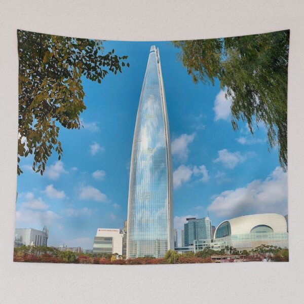 Item preview, Lotte World Tower - Seoul, South Korea designed and sold by MarksonPrints.