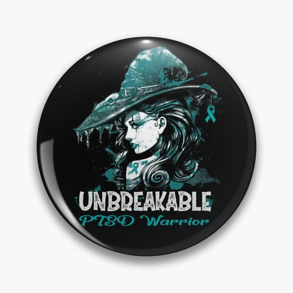 Item preview, Halloween PTSD Warrior Unbreakable designed and sold by tenjun16.