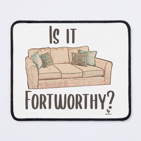 Item preview, Fortworthy Funny Couch Fort Nostalgia Design designed and sold by mytshirtfort.