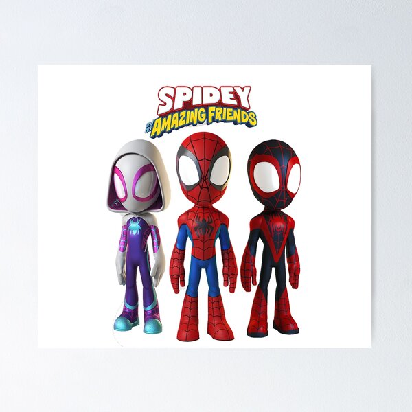 Spidey And His Amazing Friends (2023) Photographic Print for Sale