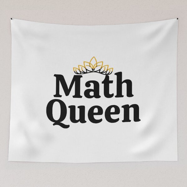 Item preview, Math Queen - Funny Math  designed and sold by usaworld.