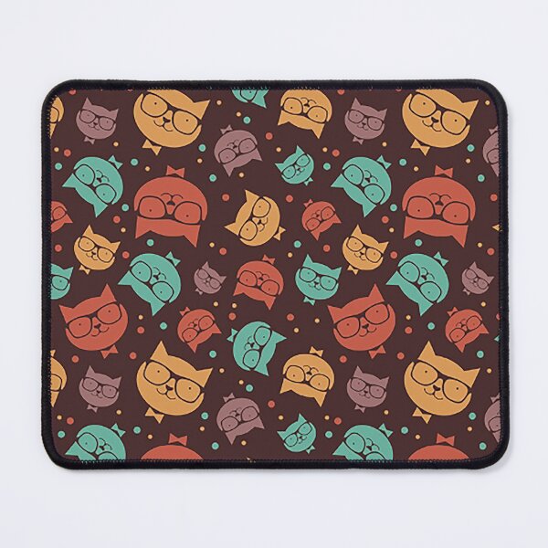 Item preview, NERDY CAT PATTERN designed and sold by TheBlessedTip.