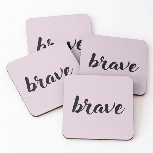 Item preview, Brave - Handwritten Word In Cursive designed and sold by HopefulFlower.