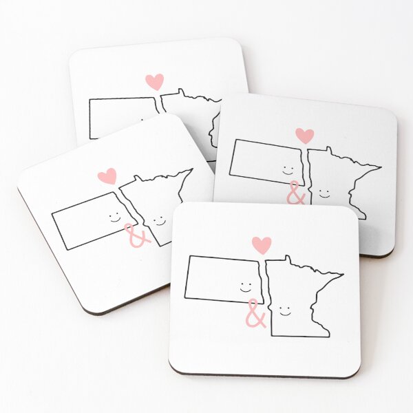 Item preview, Minnesota & North Dakota Love designed and sold by Kayla Franz.