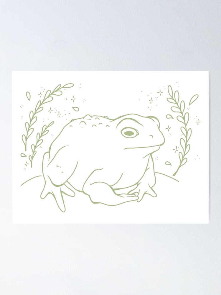 Thumbnail 1 of 3, Poster, Toad designed and sold by RileyDraws99.