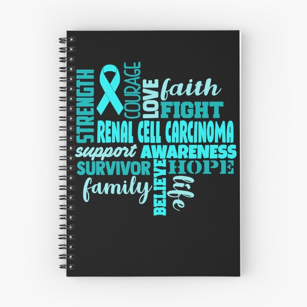 Item preview, Renal Cell Carcinoma Awareness - Strength Courage Faith Hope Love Fight Support Survivor Family Life Believe designed and sold by Hilten.